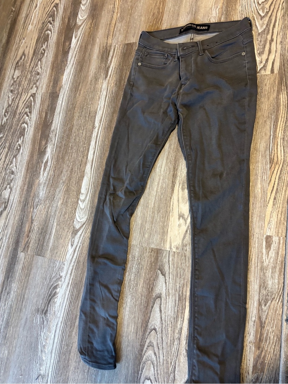 Express Gray Legging Jeans